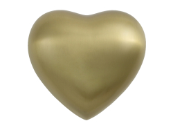 Classic Bronze Heart