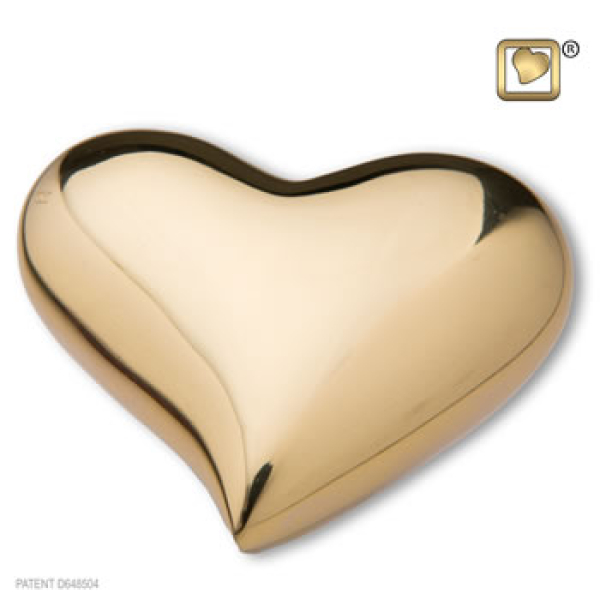 Heart Bright Gold