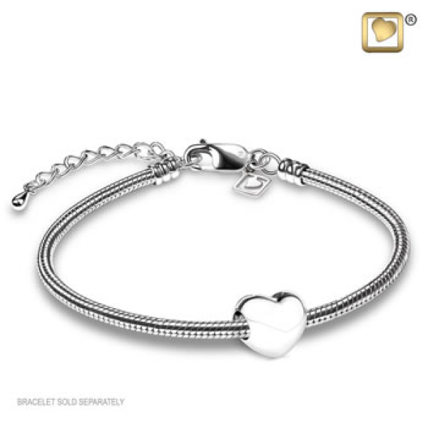 Treasure Loveheart Bead