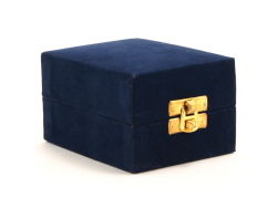 Blue Velvet Keepsake Box