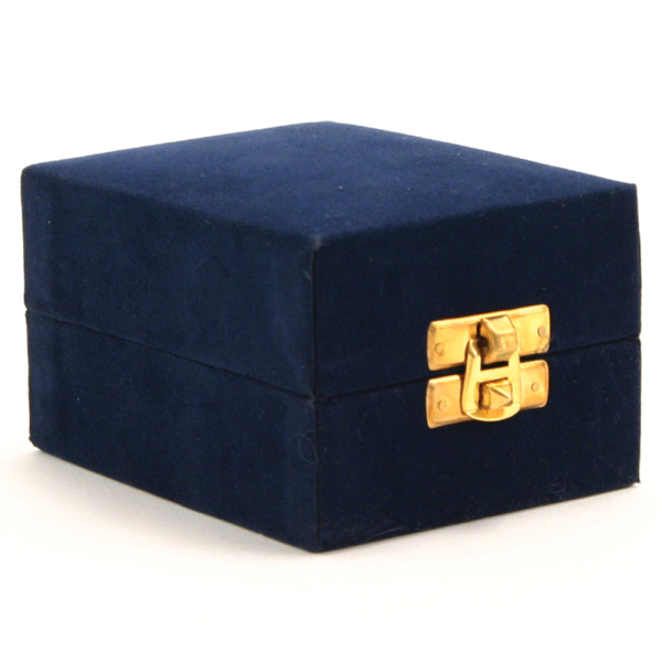 Blue Velvet Keepsake Box
