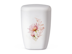 Water Colour Floral Bio Urn - Large