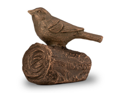 Bird On Branch Bronze