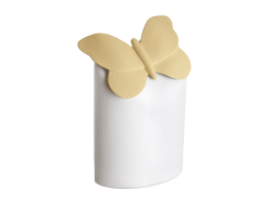 Paradise Butterfly White & Yellow Adult