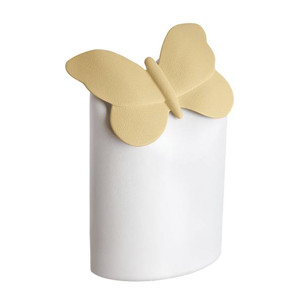 Paradise Butterfly White & Yellow Adult