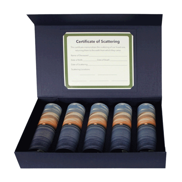 Scatter Tube Box for Small Scatter Tubes (Holds 5)