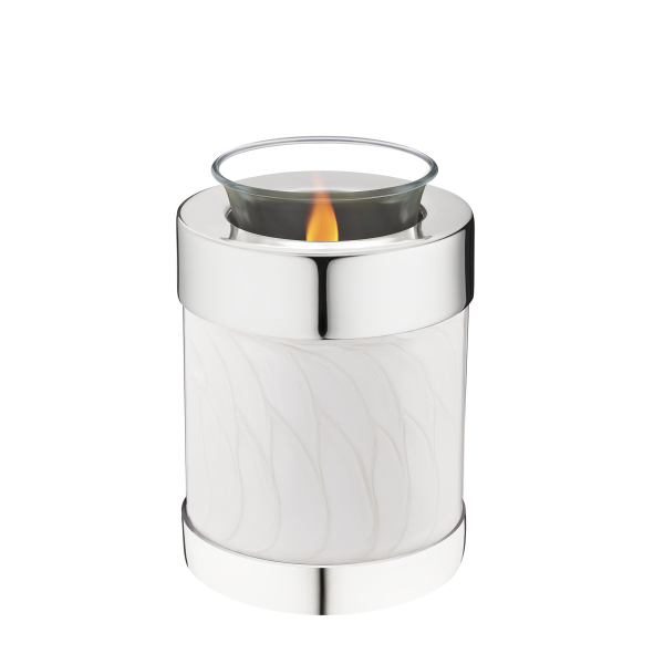 Blessings Pearl Silver Tealight