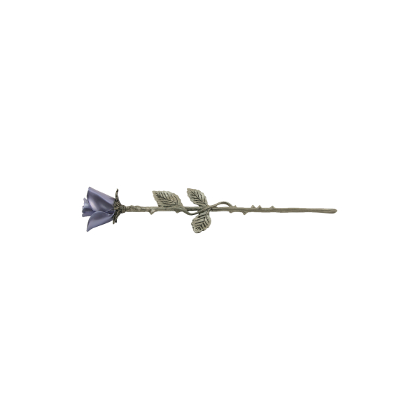 Rose Keepsake Lavendar with Pewter Stem