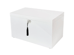 White Lacquer Memento Box