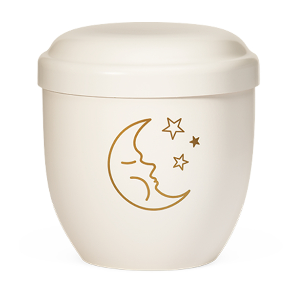 Moon & Stars Child Bio Urn