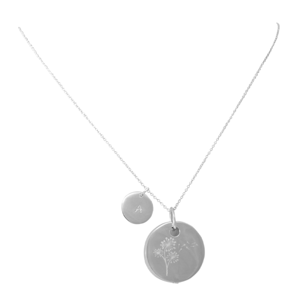 Little Wishes Pendant with Blank Disc Charm