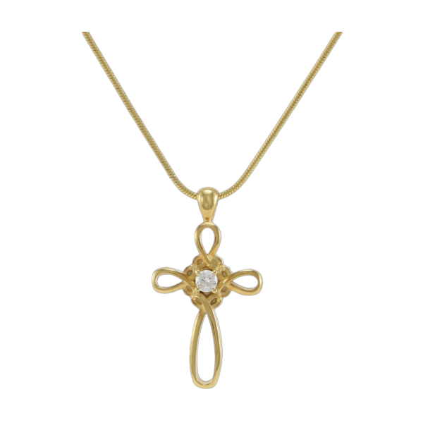 Infinity Cross Bronze