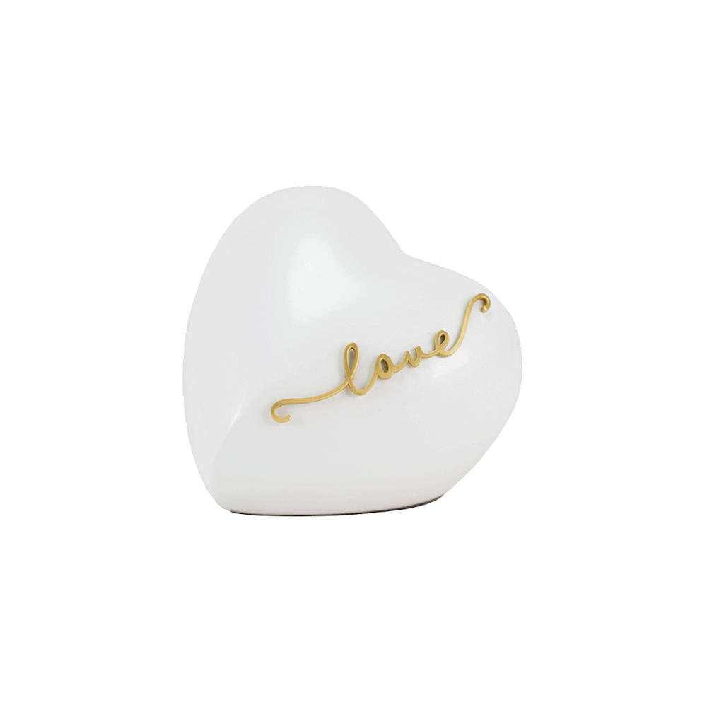 Adoring Heart Pearl White