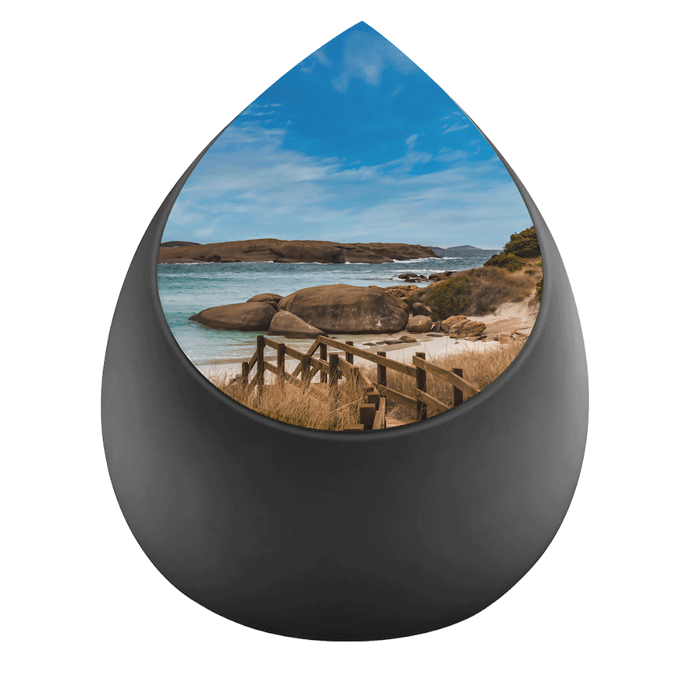 Drop Ocean UV Black / Brushed Pewter Adult