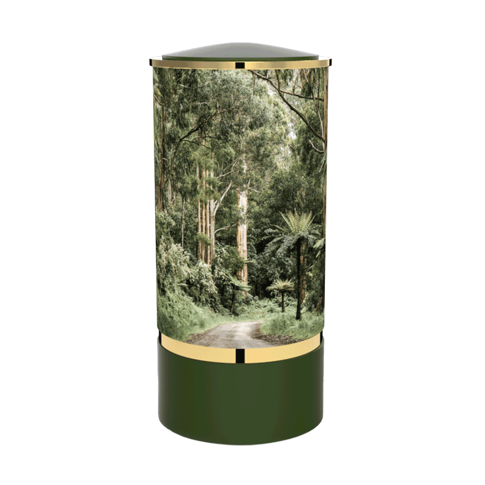 Cylinder Rainforest Sage Green / Gloss Gold Adult