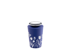 Crescent Tall Flora Navy Keepsake