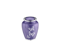 Serenity Butterflies Purple Keepsake