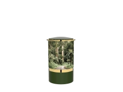 Cylinder Rainforest Sage Green / Gloss Gold Keepsake