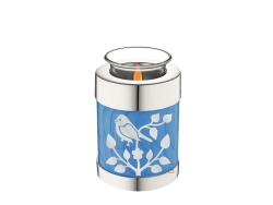 Serenity Birds Blue Tealight