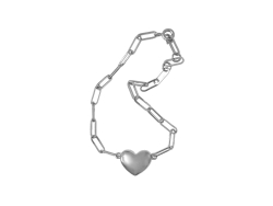 Heart Link Bracelet